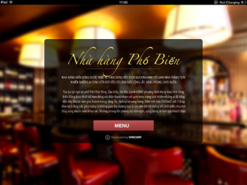 [ iOS ] Order System ứng dụng thực đơn điện tử
